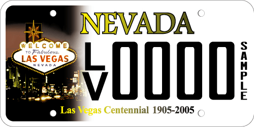 Nevada Las Vegas Commemorative